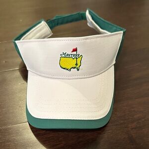 Masters Green and White Golf Visor